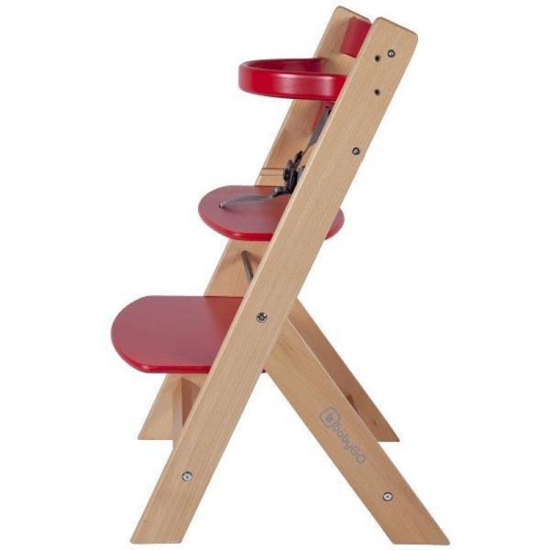 Babygo Step Chair Naturel Meegroei Kinderstoel (Thui)