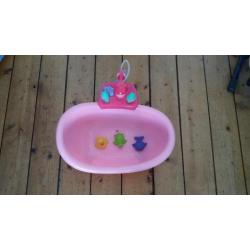 poppenbadje met werkende douche