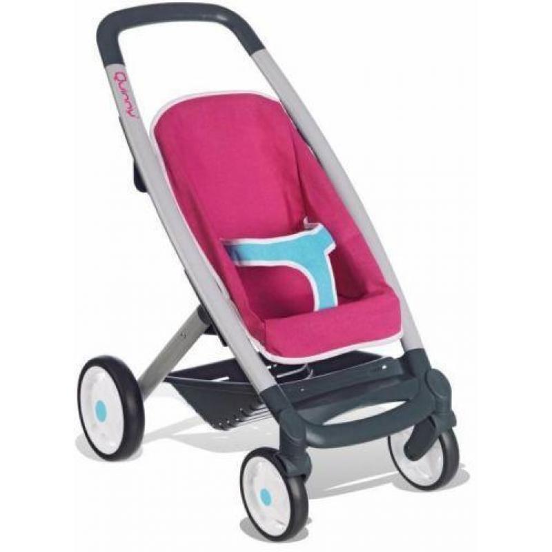 Smoby Quinny 3 in 1poppenwagen multiset nu €37.95 TIP