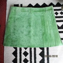 3 suede retro mini rokjes jaren 60