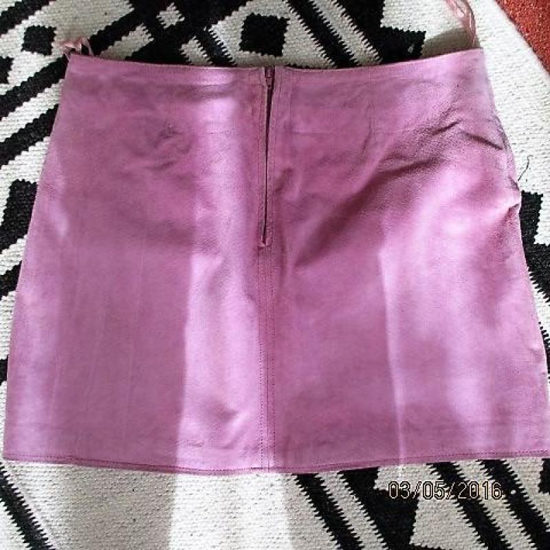 3 suede retro mini rokjes jaren 60