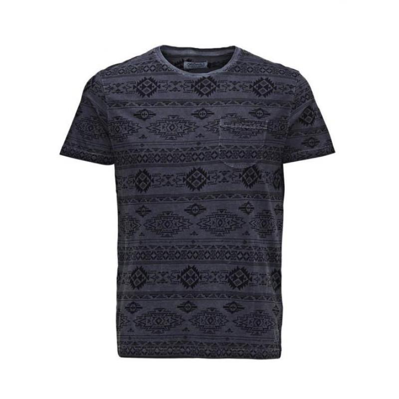 Jack en Jones originals Jam T-shirt, donkergrijs