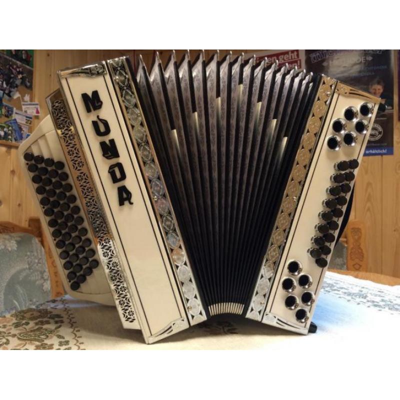 Steirische Harmonica / Accordeon met Limex midi/microsysteem