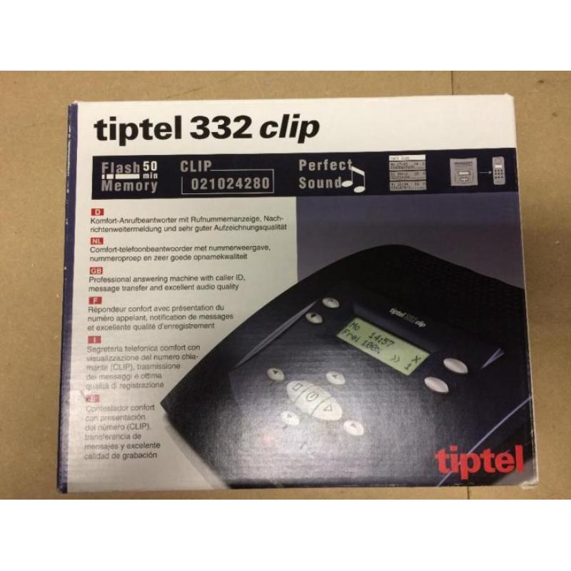 Tiptel 332 Clip Antwoordapparaat