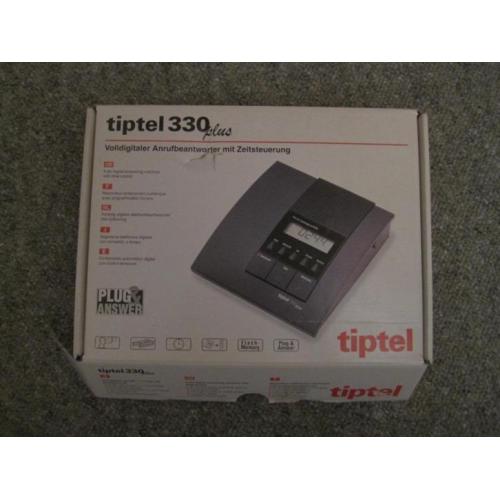3 x Telefoon - Tiptel 330 plus + antw.apparaten