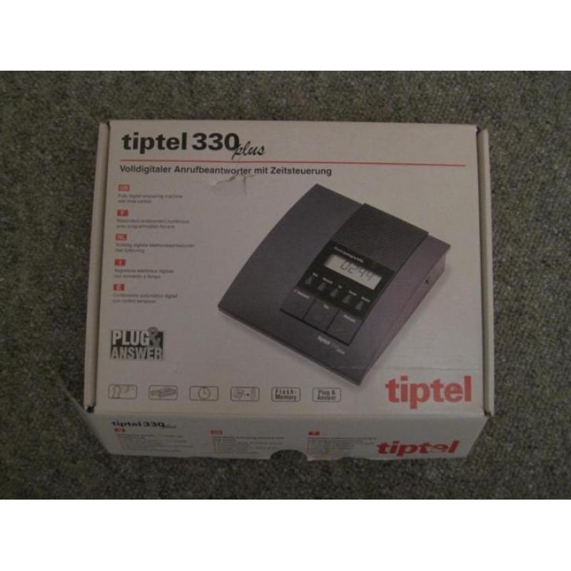 3 x Telefoon - Tiptel 330 plus + antw.apparaten