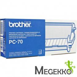 Brother PC 70 Meervakscassette Incl. Thermotransferrol