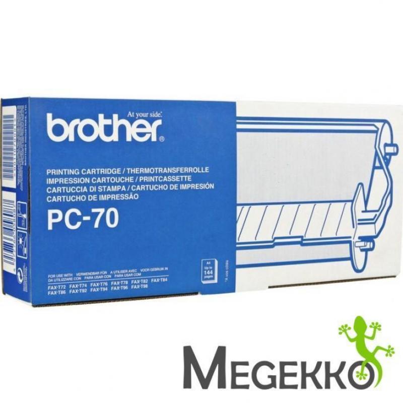 Brother PC 70 Meervakscassette Incl. Thermotransferrol