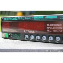 Taxitronic taximeter TX-38 en IR-30 NU 395,00!!!!