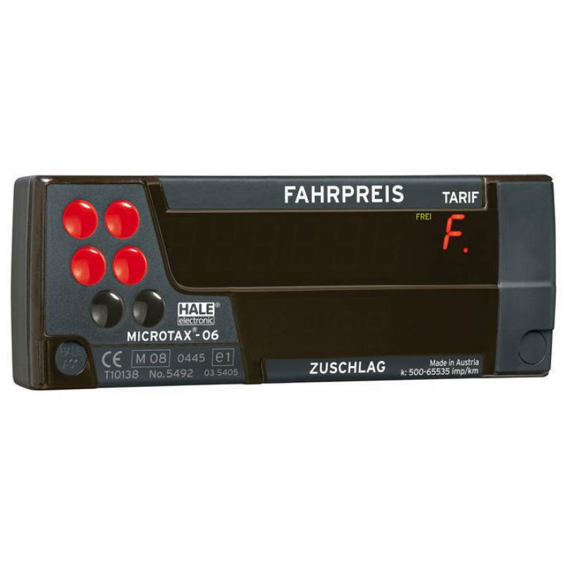 Hale spiegel taximeter & Microtax MCT-06