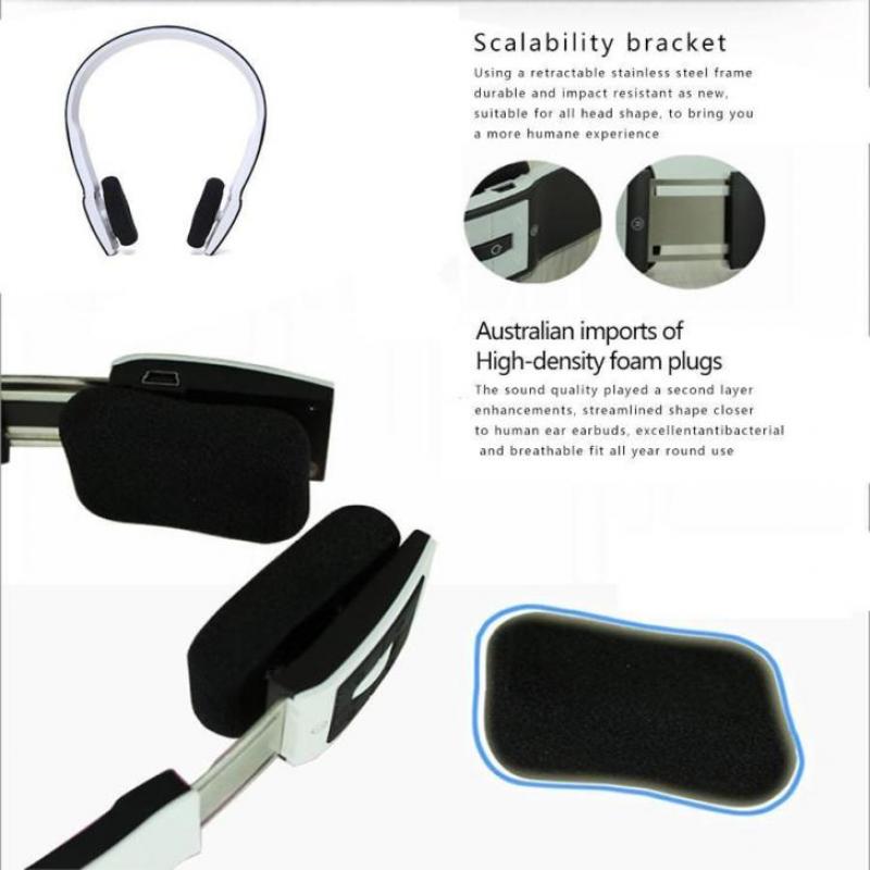 Compacte Bluetooth Headset met ingebouwde microfoon