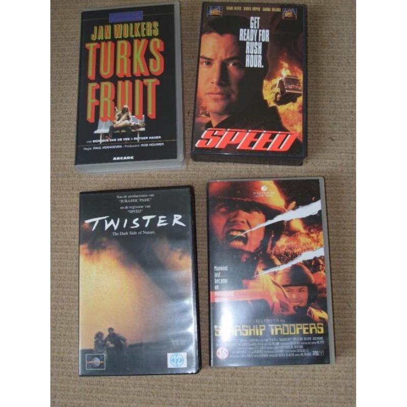 VHS Twister, Speed, Starship Troopers