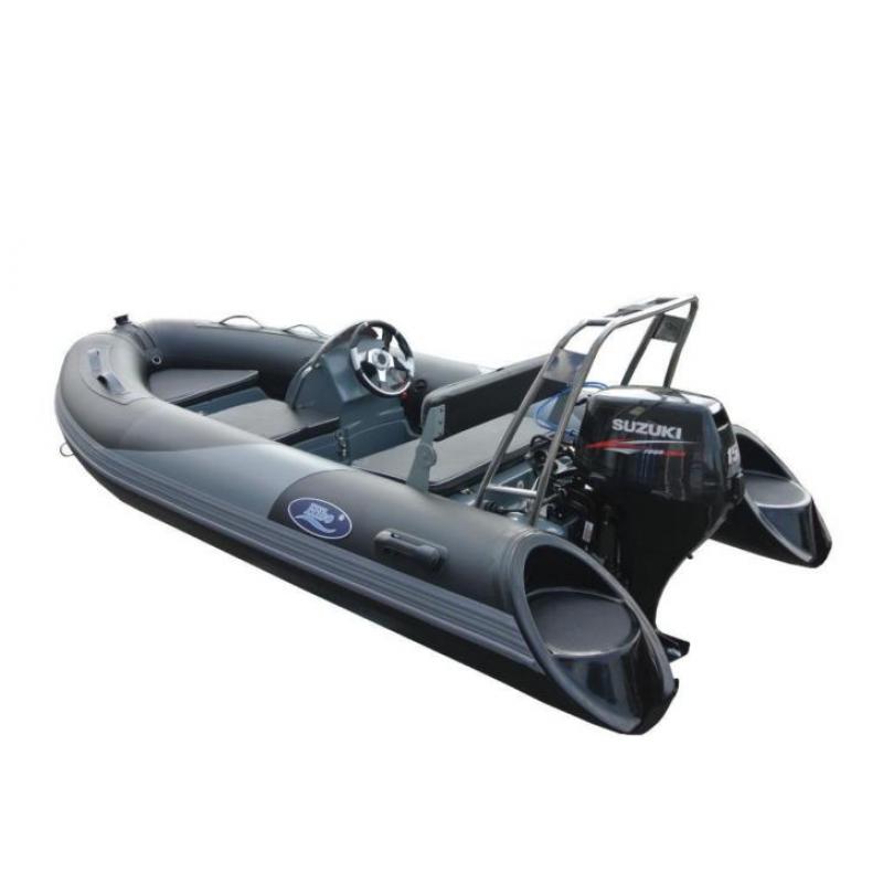 * Hibo Rubberboot & Rib + Motor - Set Actie *