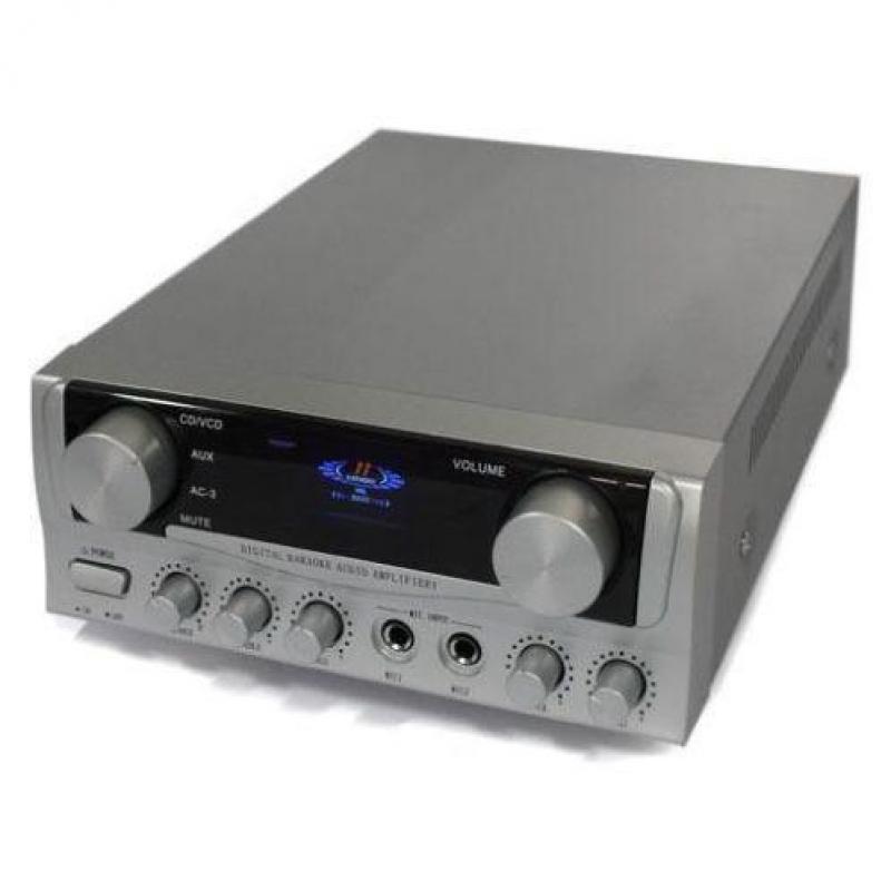 1000W-DJ-Pro-PA-Set. Met. Eindversterker En Boxen