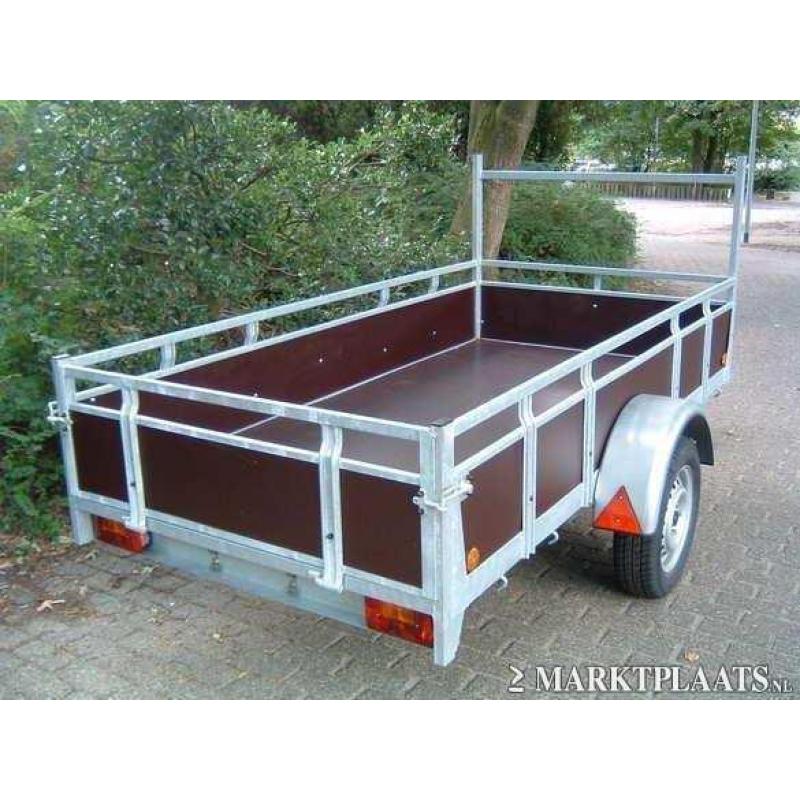 Nieuwe aanhangwagen gratis optiepakket