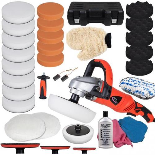 Polijstmachine Poetsmachine 0-3000 1400 Watt set 6 400110