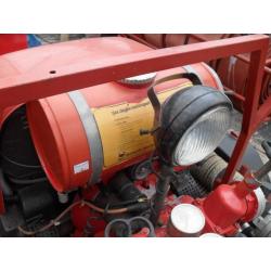 Motorspuitaanhanger Ziegler/Ajax geheel compleet 1978