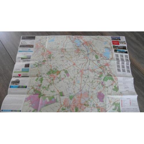 Kaart Kop van Drenthe en plattegrond Roden