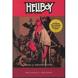 De echte Amerikaans Hellboy comics strips