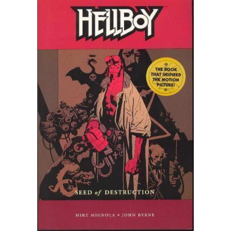 De echte Amerikaans Hellboy comics strips
