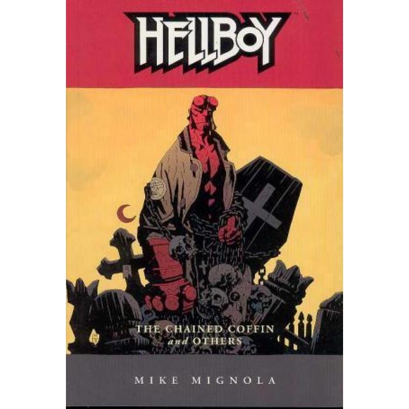 De echte Amerikaans Hellboy comics strips