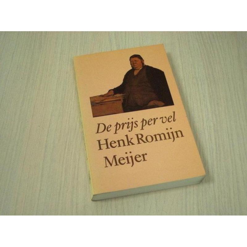 Romijn Meijer, Henk - De prijs per vel