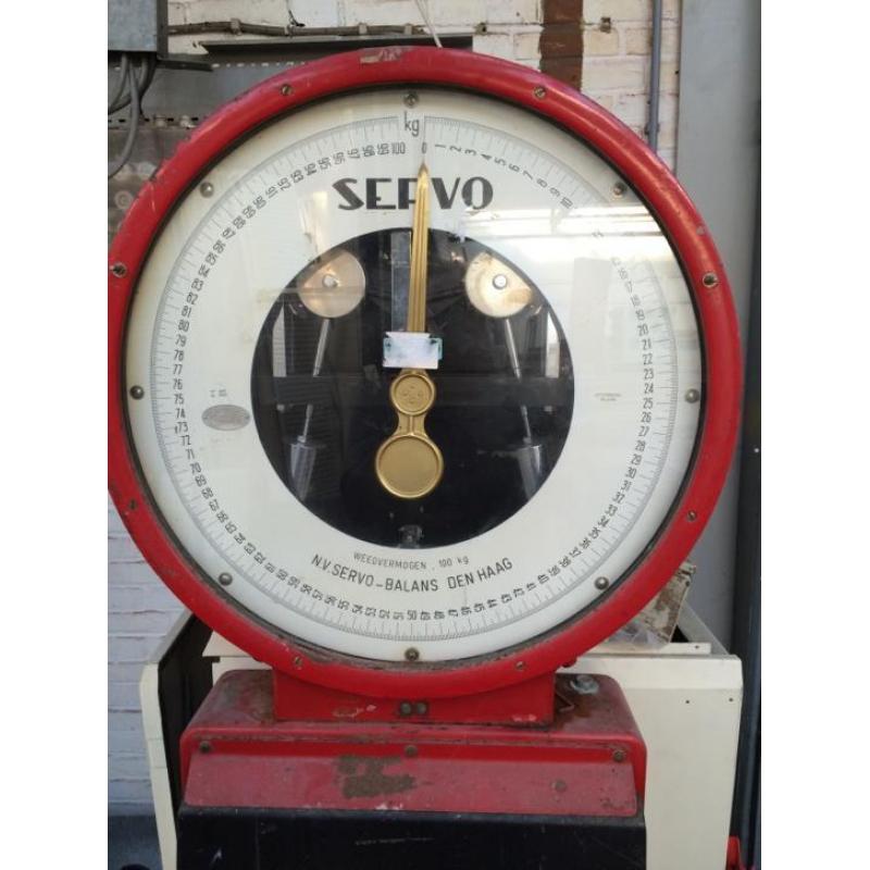 Staande Weegschaal 100 kg Servo