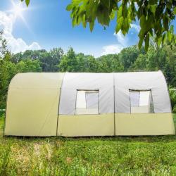 Tunneltent camping tent familietent voor 4-6 persoons 401229