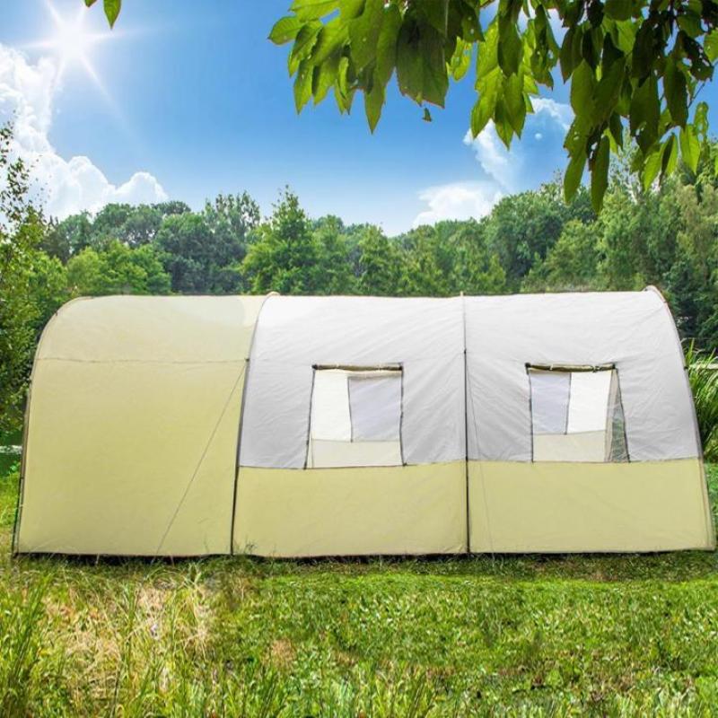 Tunneltent camping tent familietent voor 4-6 persoons 401229