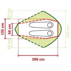 Coleman Bedrock 2 2-persoons tent 2.5Kg
