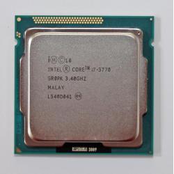 Intel Core i7 3770 / 3.4 GHz - 4 cores/tray