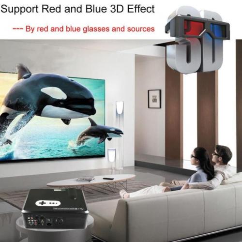FULL HD LED 3D 3000 lumen BEAMER Projector Homecinema TV