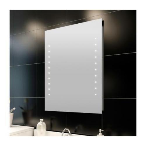 Badkamerspiegel met LED verlichting 60 x 80 cm