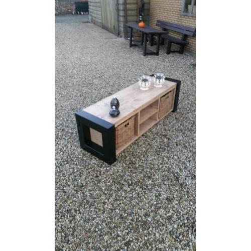 Industriële salontafel &tv meubel