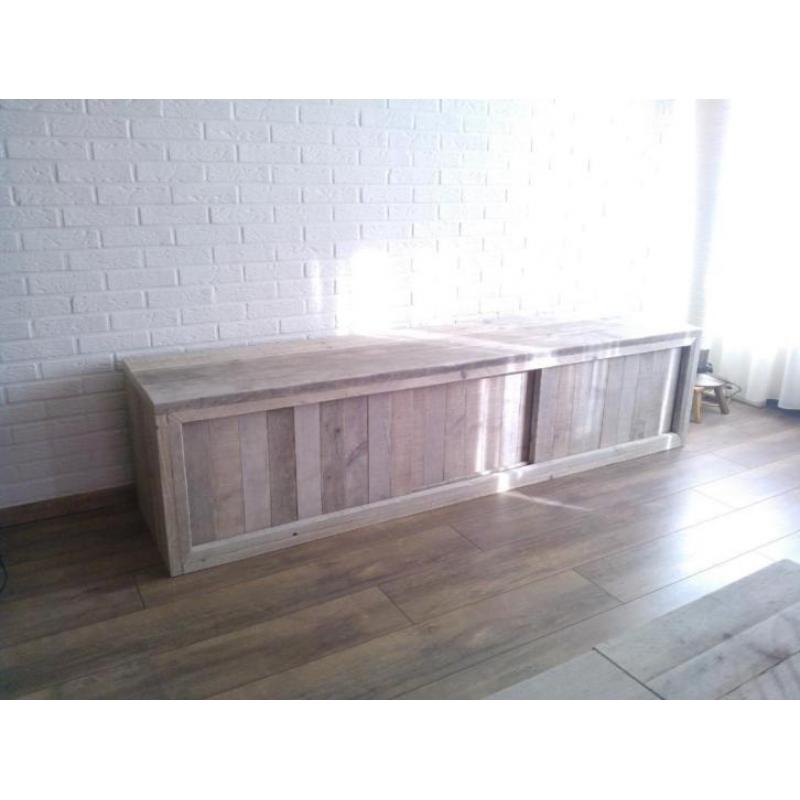 Tv meubels van steigerhout, vanaf €179,- gratis verzending!