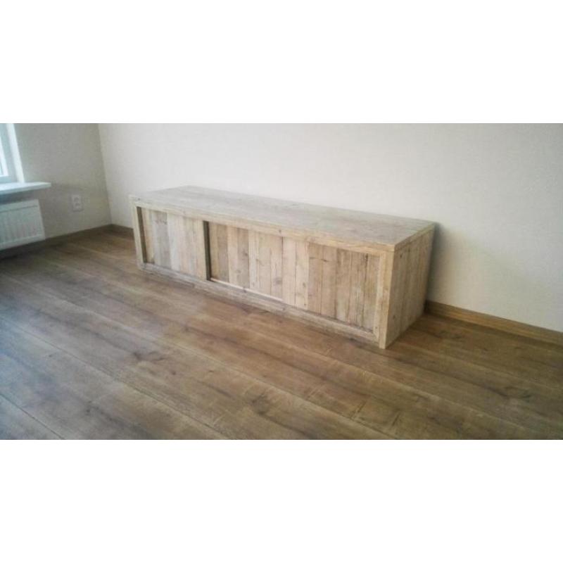 Tv meubels van steigerhout, vanaf €179,- gratis verzending!