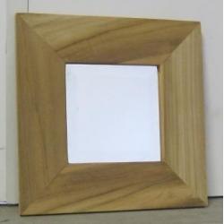 Teak lijst met facet spiegel, div maten vanaf 39,-TTM Wonen