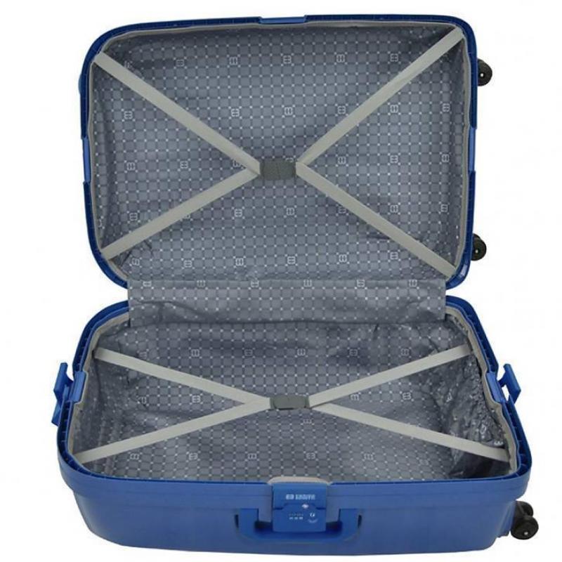 ACTIE Enrico Benetti koffer Cobalt Blauw 4-wiel TSA koffers