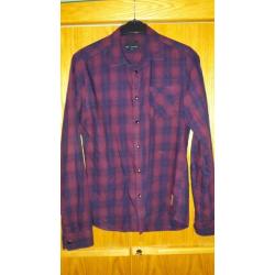 Blouse maat M geruit