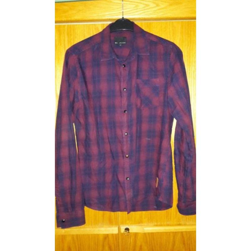 Blouse maat M geruit