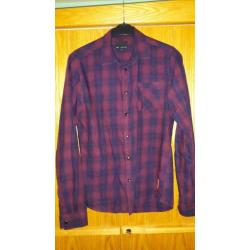 Blouse maat M geruit