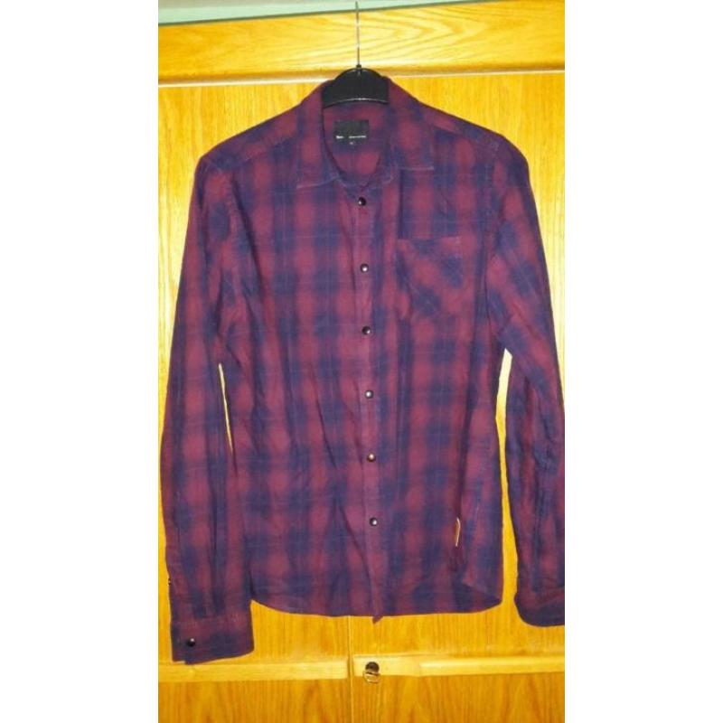 Blouse maat M geruit