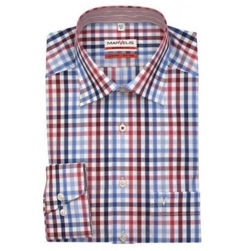 www.nieuwnieuw.com | Marvelis strijkvrij overhemd SALE -40%