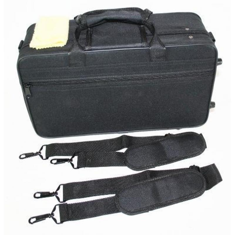 Piccolo Bb Trompet, goudkleurig Bb stemming Incl. boek