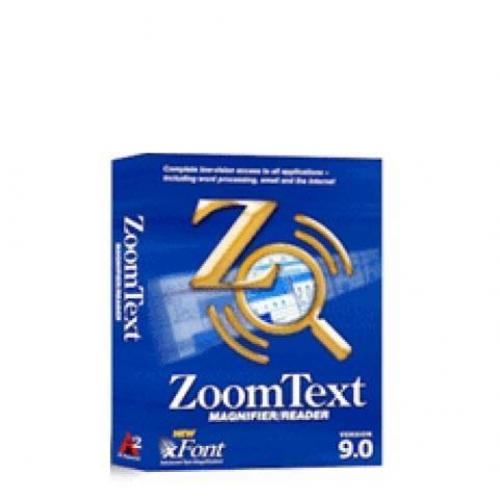 Zoomtext vergroting versie