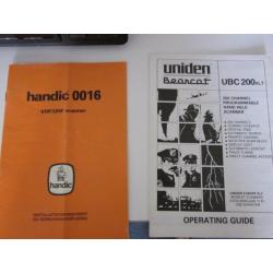 auto/ boot Scanner VHF/UHF Handic 0016