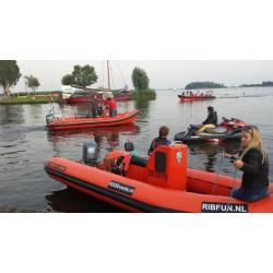RIB huren, met of zonder schipper. RIBhuren.nl