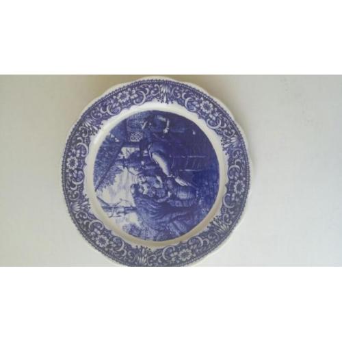 MPH 1812-6 Mooie wand bord Boch Freres
