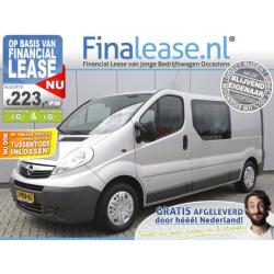Opel Vivaro 2.5 CDTI L2H1 DC Airco Cruise Navi PDC €223pm