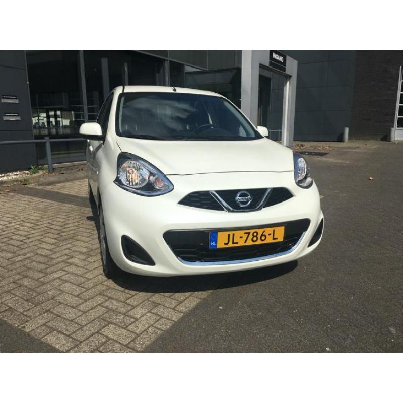 Nissan Micra 1.2 59KW 5DR 2015 Wit Parelmoer